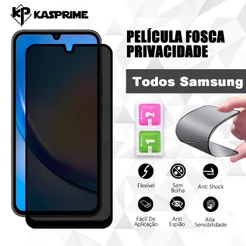 Película Cerâmica Privacidade Fosca Compatível Com Todos Samsung A37 A57 A07 A17 A06 A16 A36 A56 A26A05 A05 A15 A35 A55