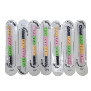 Kit Protetor Linha De Dados Compacta Portátil Anti Quebra-proteção de cabo