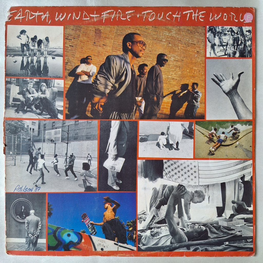 DISCO DE VINIL LP - EARTH, WIND & FIRE – TOUCH THE WORLD (1987)