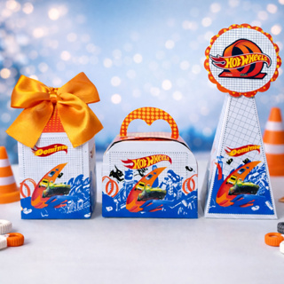 Kit Caixas Personalizadas - Hot Wheels / (PEGUE E MONTE) em Oferta na Shopee