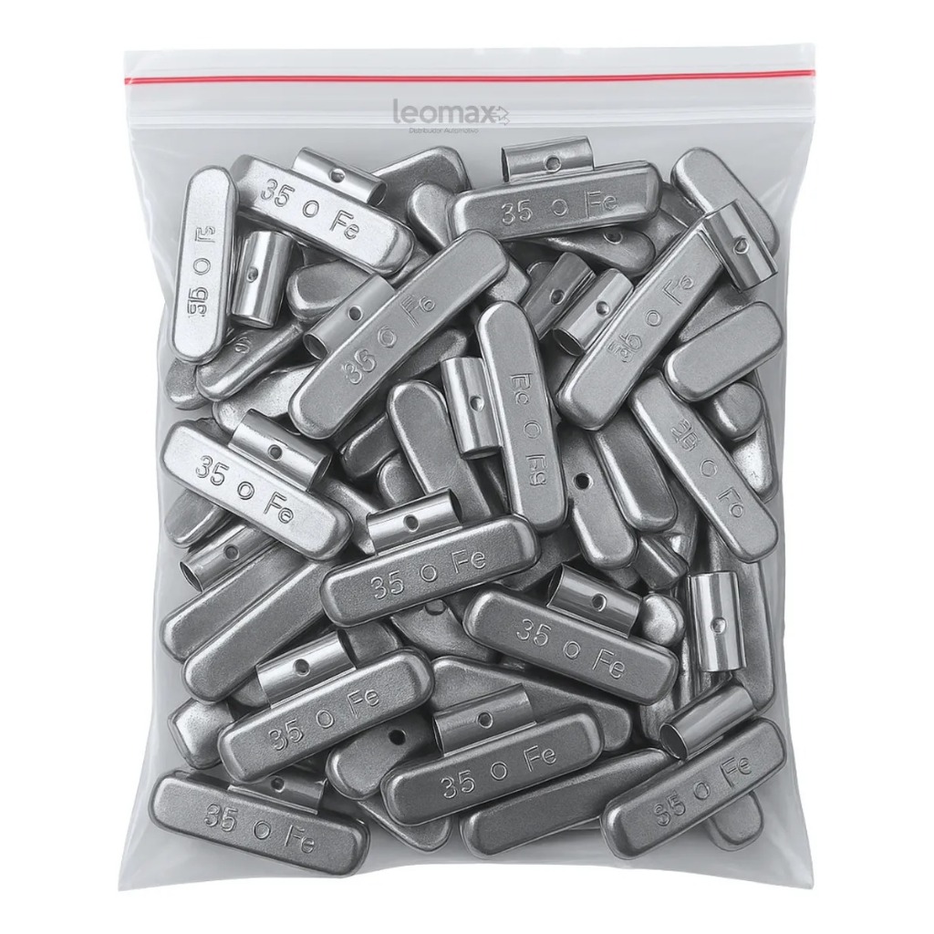 Chumbo Balanceamento Contrapeso Garra Baixa 35g 100 Unidades