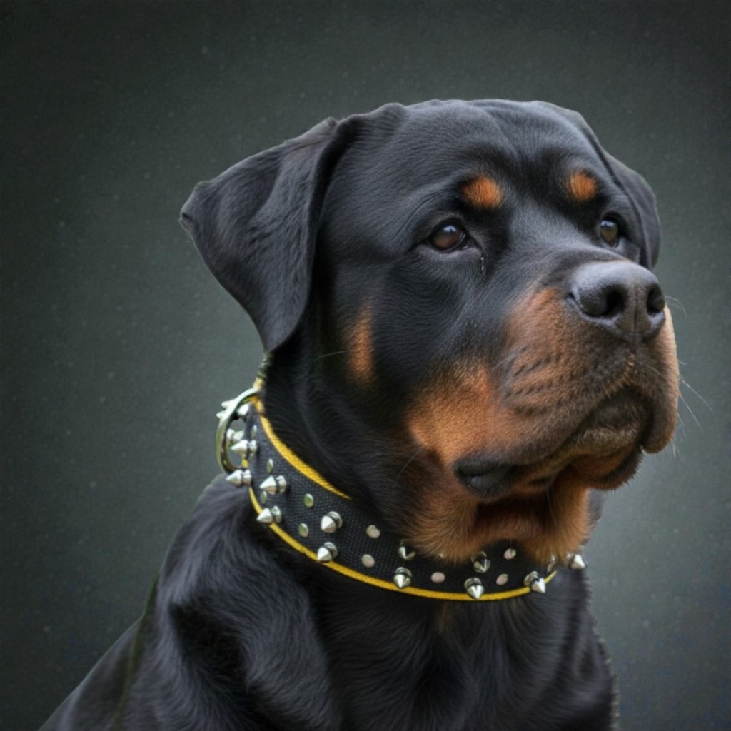 Spike Dogue Alemão São Bernardo Mastim Inglês Pitbull Rottweiler Pastor Alemão Coleira Reforçada Pet