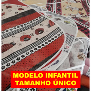 10 UNIDADES DE AVENTAL INFANTIL ESTAMPADO | TAMANHO ÚNICO | DIVERSAS ESTAMPAS | LER A DESCRIÇÃO em Oferta na Shopee