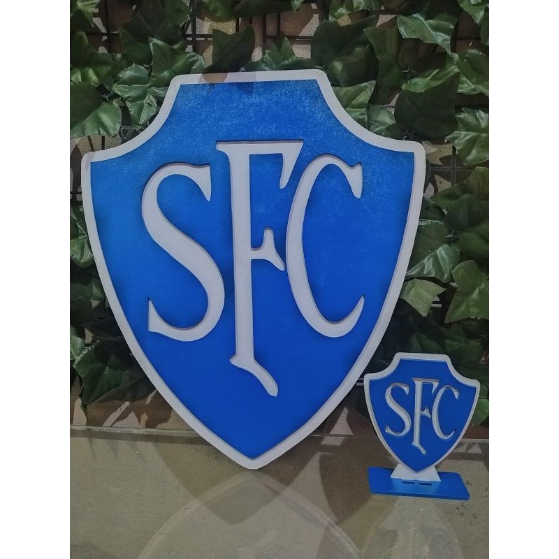 Escudo - placa Decorativa SERRANO FOOTBAll CLUB PETRÓPOLIS sob encomenda BMK ART'S