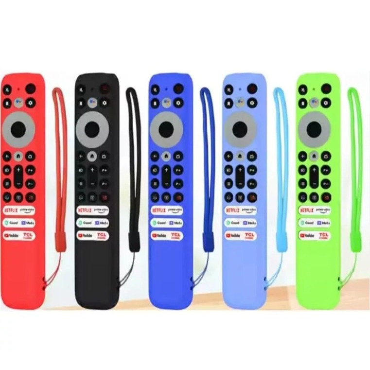 Capa para Controle remoto De Silicone Tv Tcl Android Google RC902V