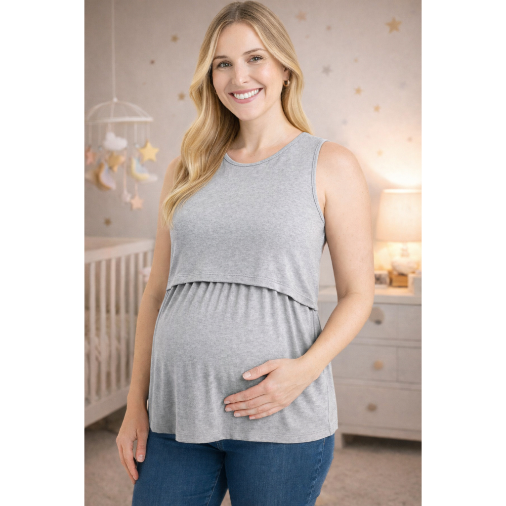 Bata Regata Básica Gestante para Amamentar em Oferta na Shopee