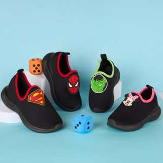 Tênis calce fácil Heróis Brasil, Aranha, Super Homem, Minie, Batman, Hulk Infantil sem cadarço para escola, passeios. em Oferta na Shopee