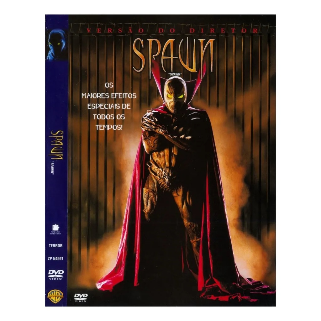 DVD Spawn  O Soldado do inferno 1997 Dublado / Dual Áudio HD1080p