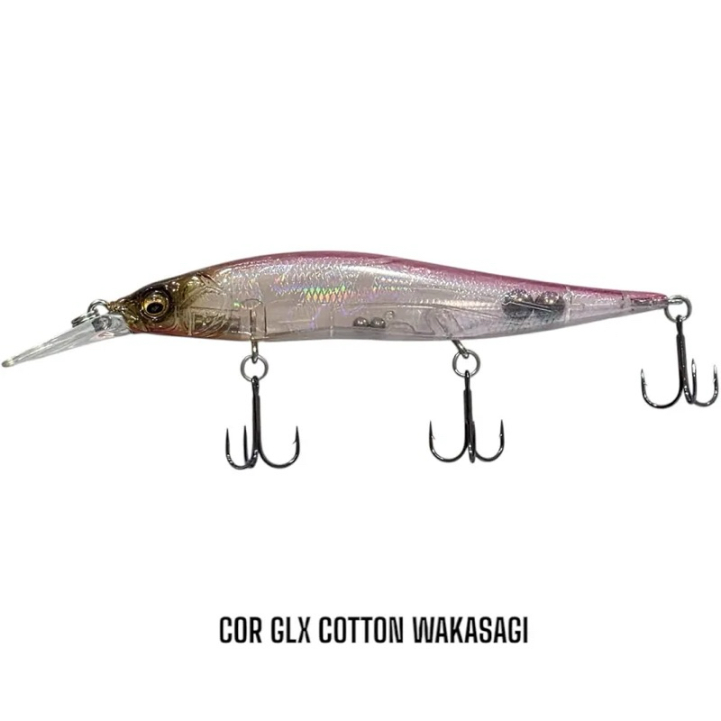 Megabass Vision Oneten plus +1 GLX Cotton Wakasagi Tucunare Robalo Traira