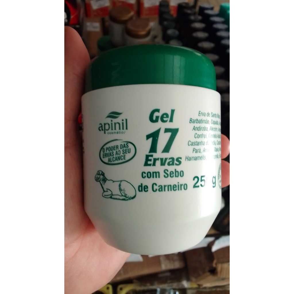 Gel 17 Ervas com Sebo de Carneiro Apinil – Poder Natural para sua Pele!