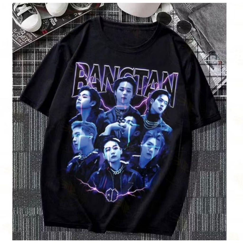 Camiseta Kpop Estampa Boys JungKook Jimin Jhope Teahyung