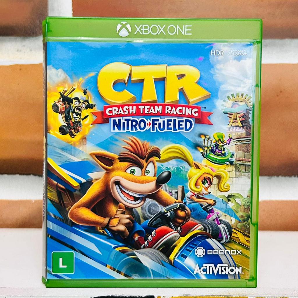 Crash Team racing Nitro Fueled Mídia Física Seminovo Xbox One
