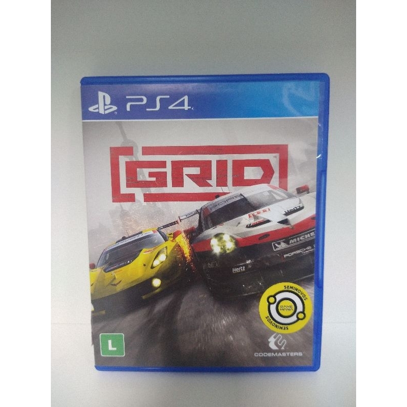 GRID JOGO PS4 MÍDIA FÍSICA