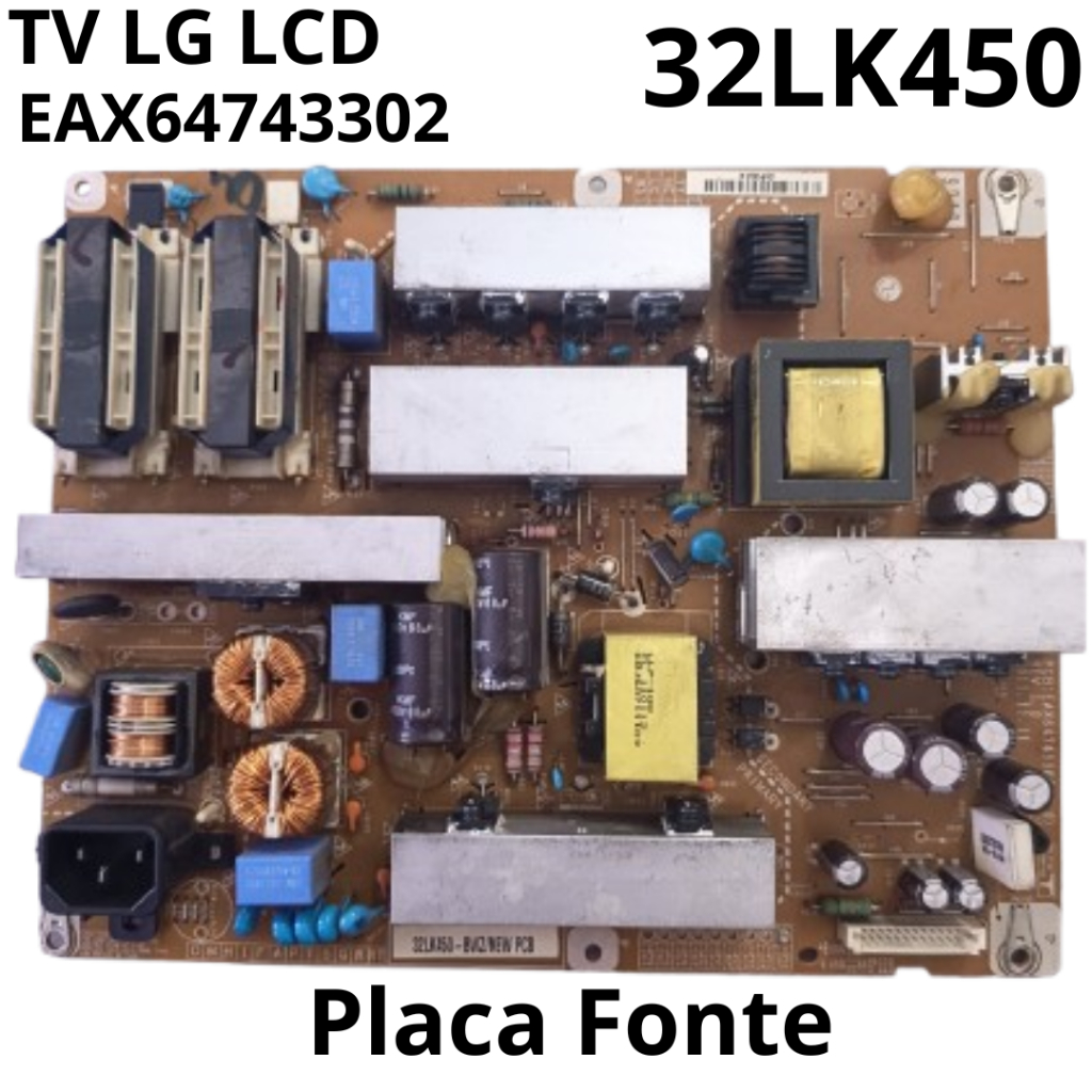 3097 Placa Fonte para tv LG LCD Modelo: 32LK450
