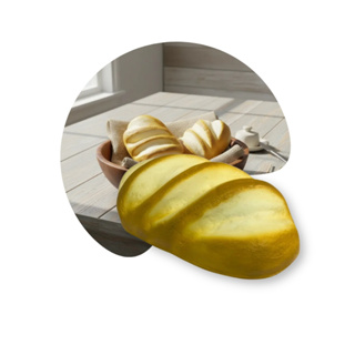 Pão Banha grande Artificial Para Santa Ceia Decorativo em Oferta na Shopee