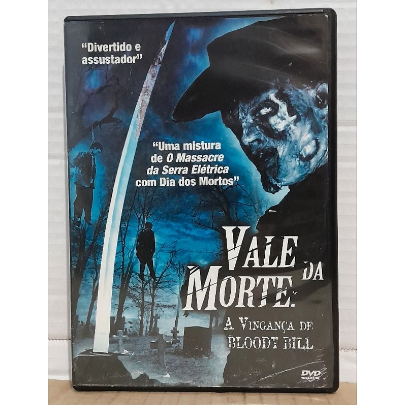 Dvd Vale da Morte - A Vingança de Bloddy Bill - Raro Original Usado
