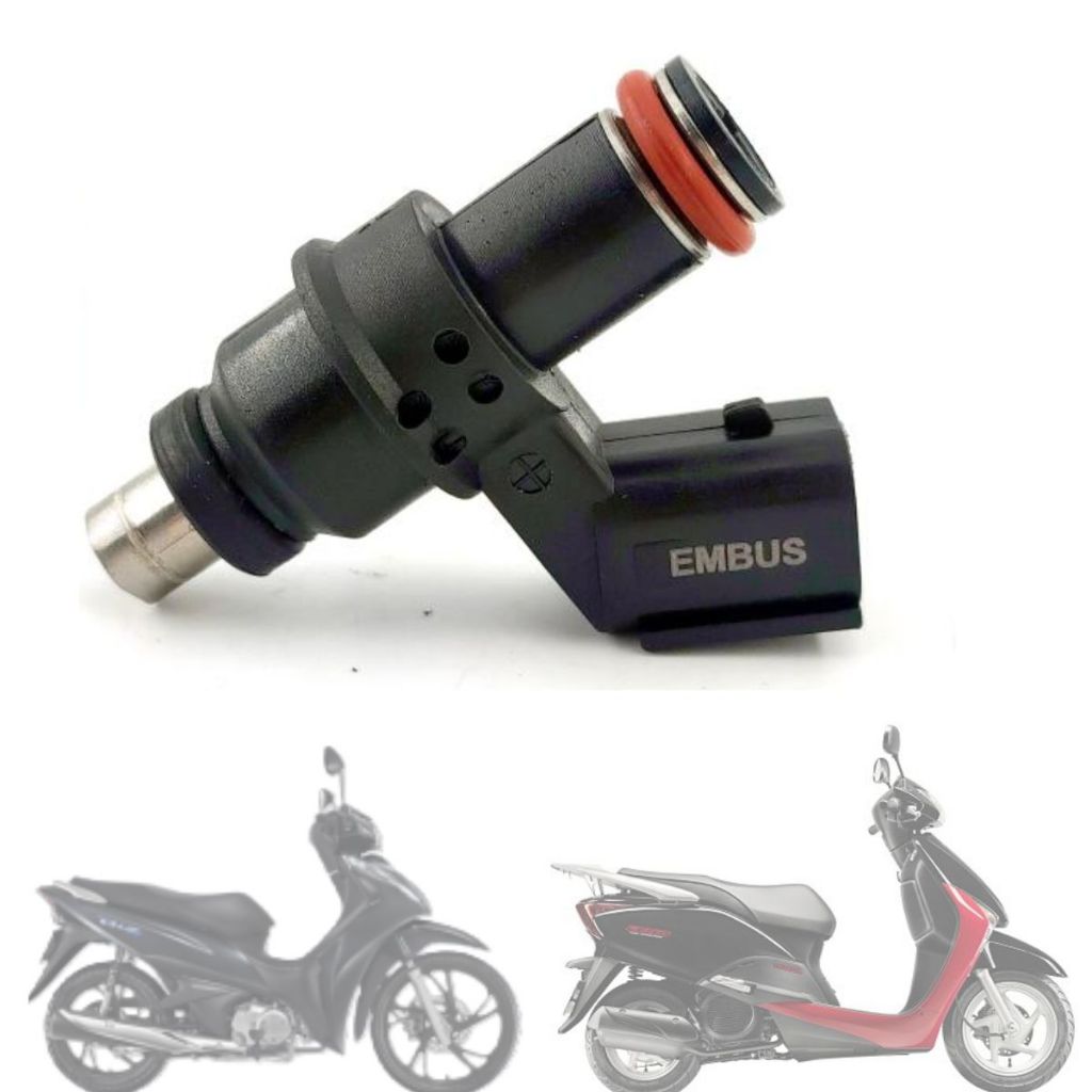 Bico Injetor Biz 125 2009 2010 LEAD 110 2010 A 2012 6 Furos Gasolina Mod Original