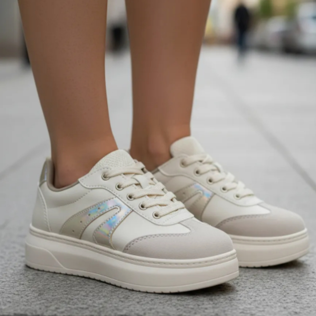 Tênis Feminino Infantil Casual Menina Escolar Plataforma Volta às Aulas Criança Original Air Confortável Leve Macio