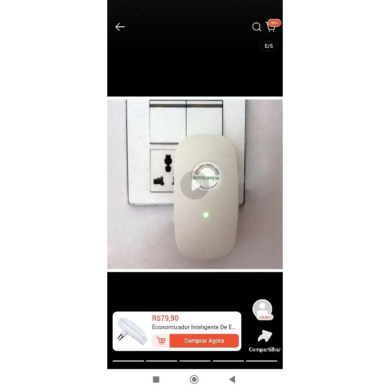 Economizador Inteligente De Energia Reduz Até 40% Da Conta redutor de energia power saver