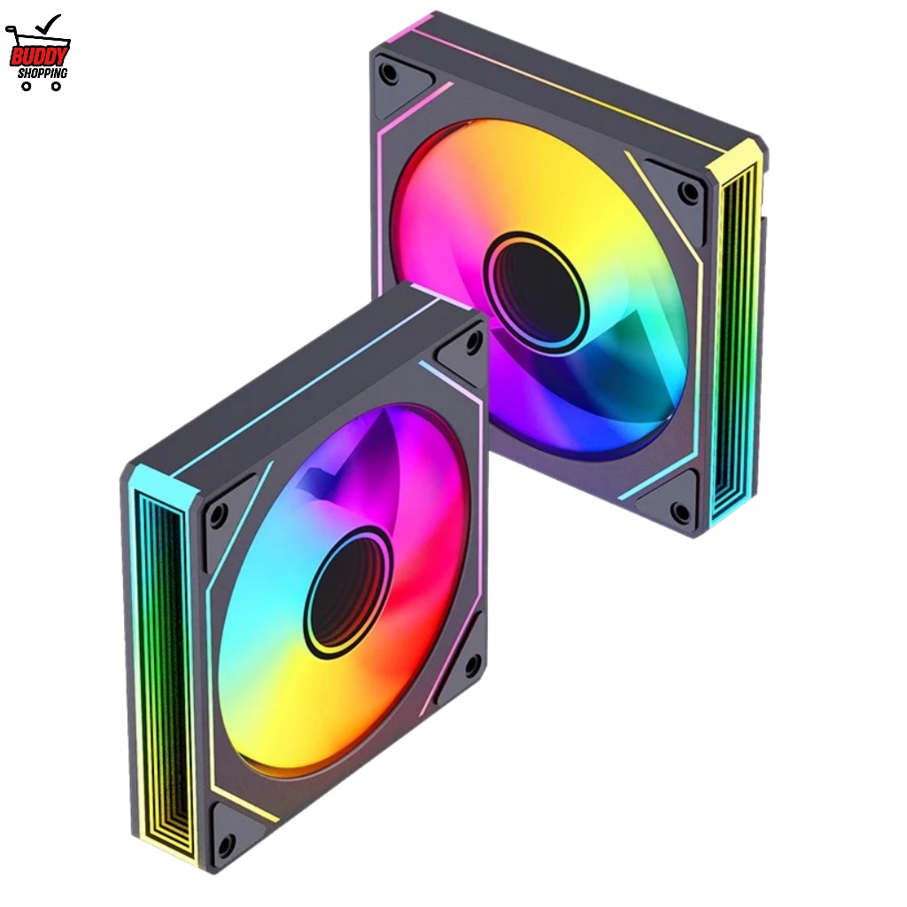 KIT 3 VENTOINHA 120MM | Delta C1263 Com Controladora e Controle Remoto em Oferta na Shopee