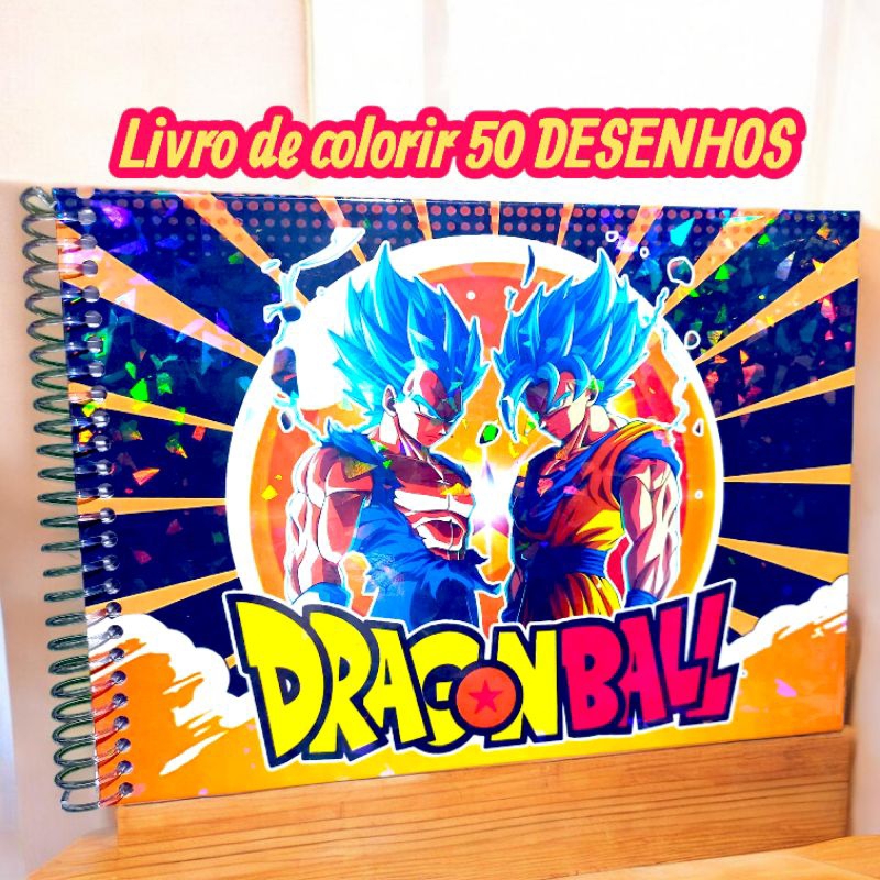 livro de colorir Dragón BALL (edição 1)