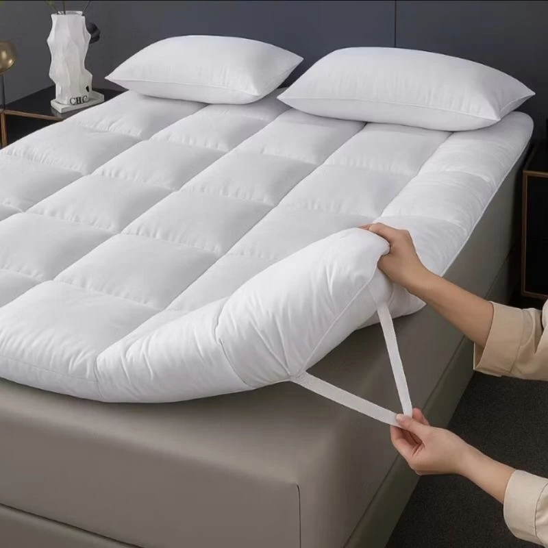 Pillow top cama solteiro, casal, Queen e king box protetor de colchão Toque de pluma 400 fios. — imagem 1