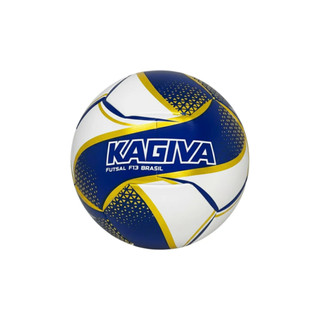 Bola Futsal Kagiva F5 Brasil Sub 13 Cor Azul/dourado