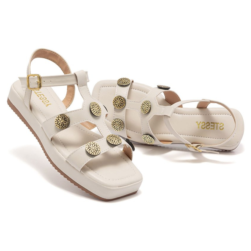 Sandália Papete Flatform Feminino Almofadada Plataforma Tendência Moda Conforto Macio Leve Brilho