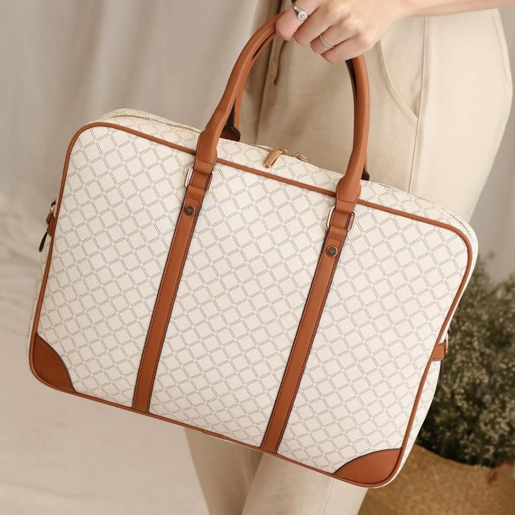 Bolsa Pasta Executiva Para Notebook Feminina Em Couro Sintético Bella Paulla em Oferta na Shopee