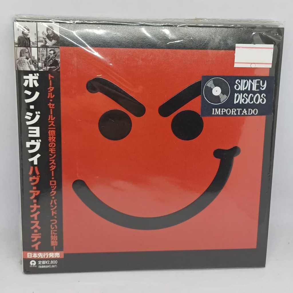 CD BON JOVI - HAVE A NICE DAY (EDIÇÃO IMPORTADA JAPONESA)