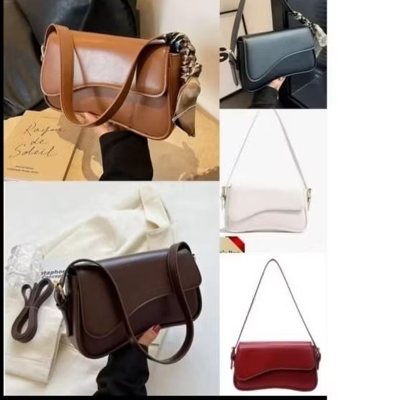 Bolsa Feminina de Ombro Estilo Baguete Blogueira Gringa Novidade