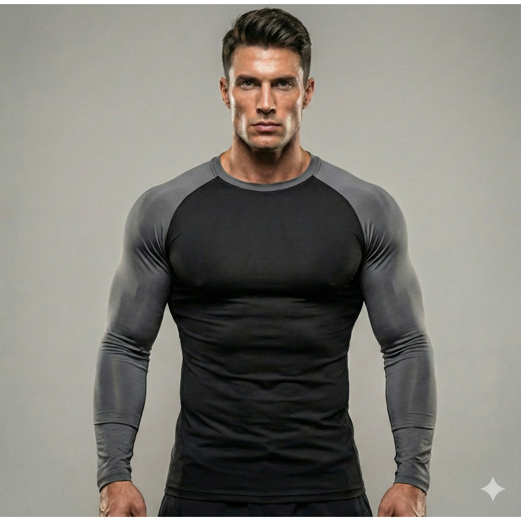 BLUSA TÉRMICA MANGA LONGA CAMISA UNIVERSITÁRIA MASCULINO FEMININO RASH GUARD PROTEÇÃO SOLAR UV +50