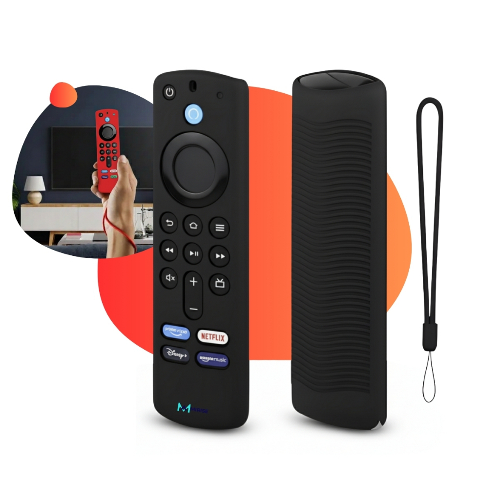 Capa De Silicone Controle Remoto Tv Amazon Fire Stick 3a Ger 4k Geração Envio Imediato