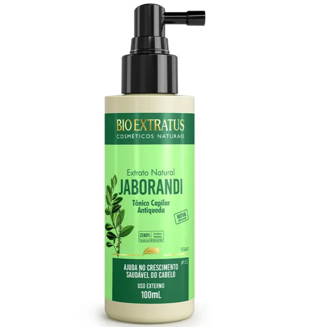 Tônico Capilar Bio Extratus Jaborandi 100ml com Estímulo ao Crescimento (EXTRATU NATURAL)