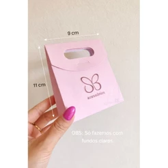 Mini Sacola Personalizada para Presentes e acessórios