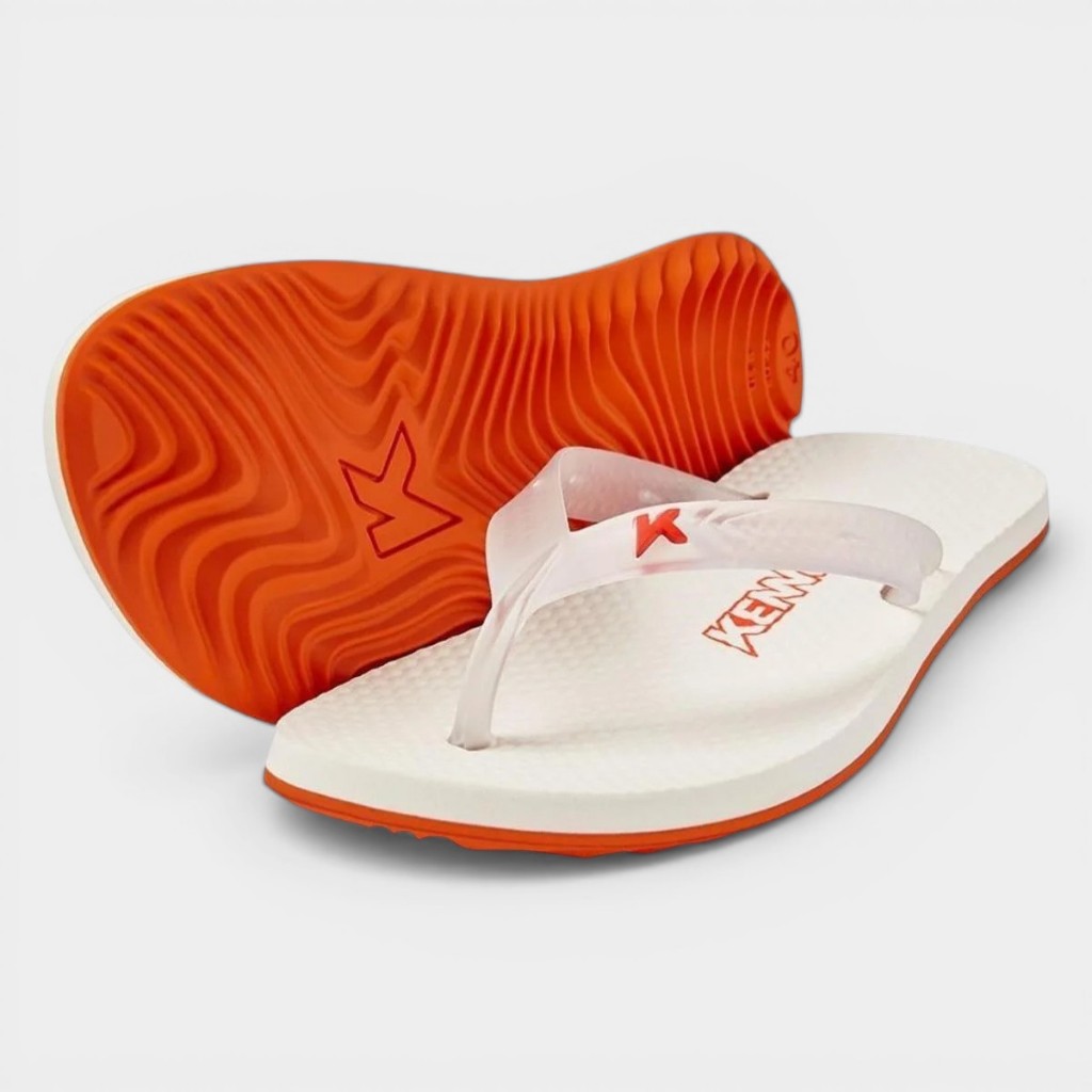 Chinelo Kenner New Summer Masculino - Branco e Laranja em Oferta na Shopee