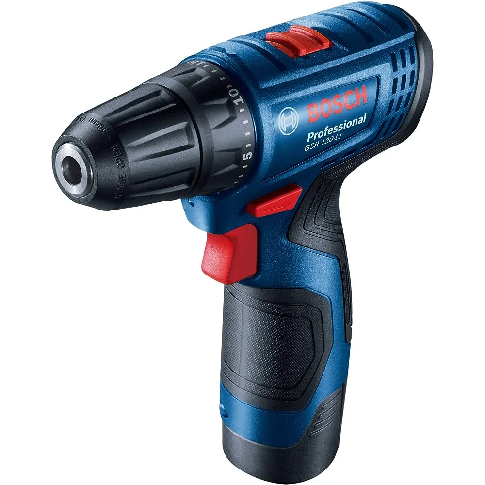 Furadeira e Parafusadeira 3/8" a Bateria 12V Bosch GSR 120-LI Sem bateria