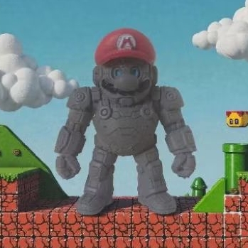mario bros versão mecha