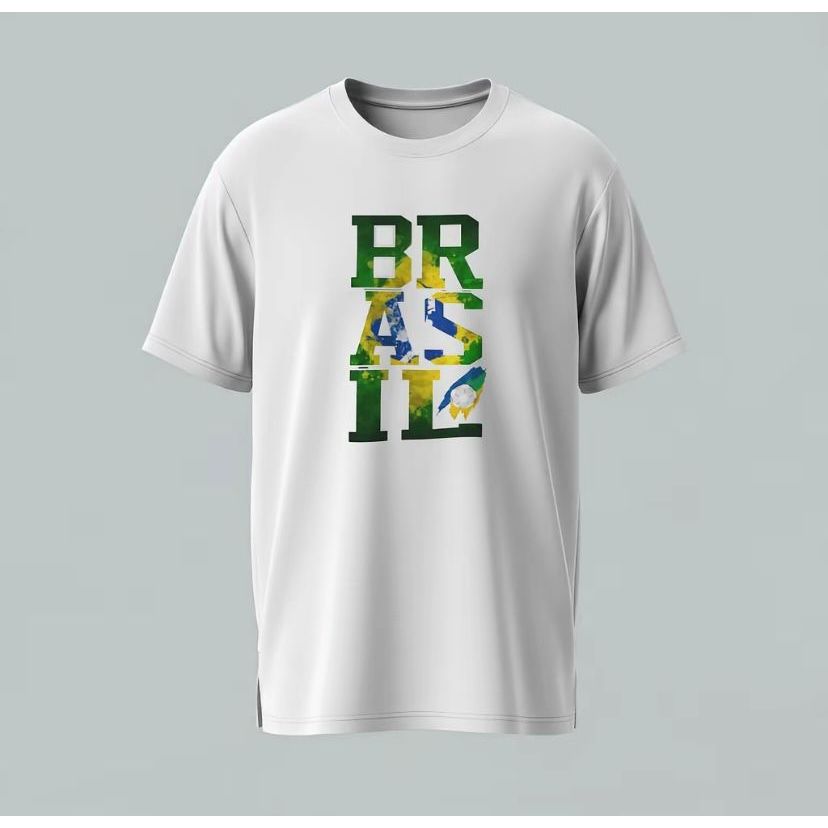 Camiseta Brasil Premium Estampa Exclusiva Copa 2026 Unissex Diversas Cores