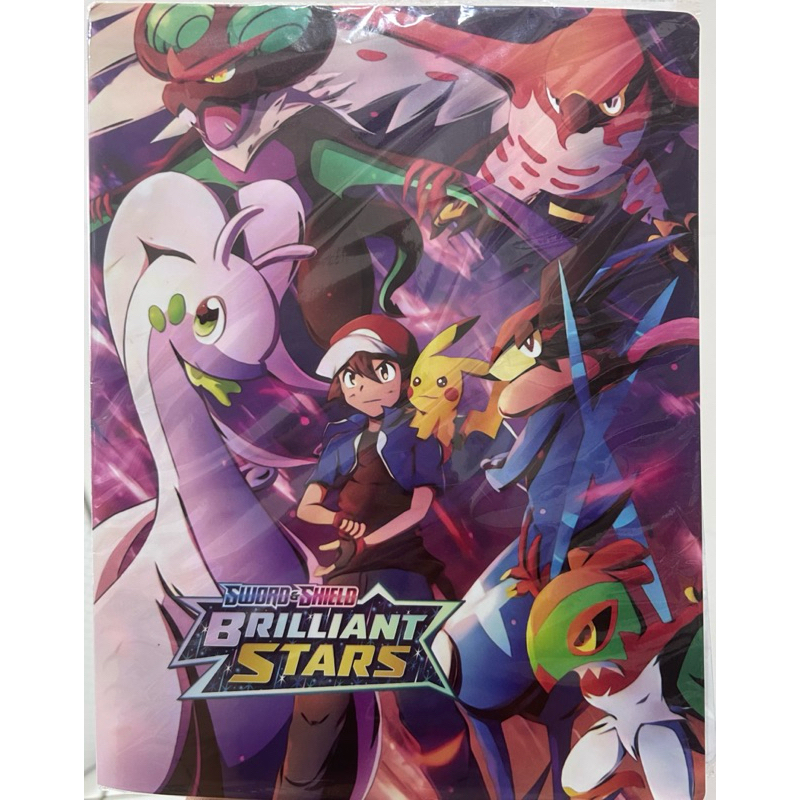 Álbum Pokémon 540 Cards | Pasta Fichário Anime Sword & Shield | Porta Cartas TCG