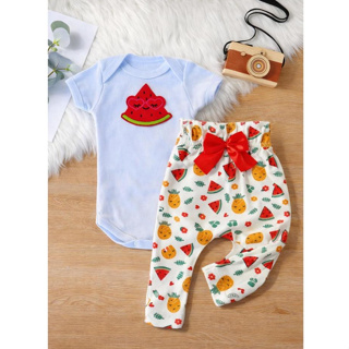 Conjunto Roupa Bebê Menina Body Calça Feminino Algodão Moda Bordado infantil Conjuntinho Roupinha em Oferta na Shopee
