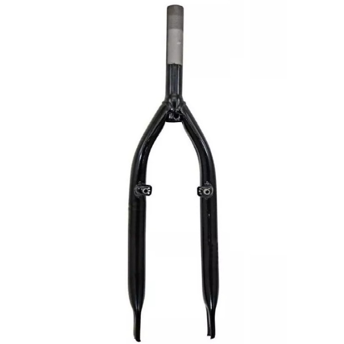 Garfo Bicicleta Aro 20 Rígido Standard Rosca 21.1mm com Pino V-Brake Preto PACO Jogo de Direção Std