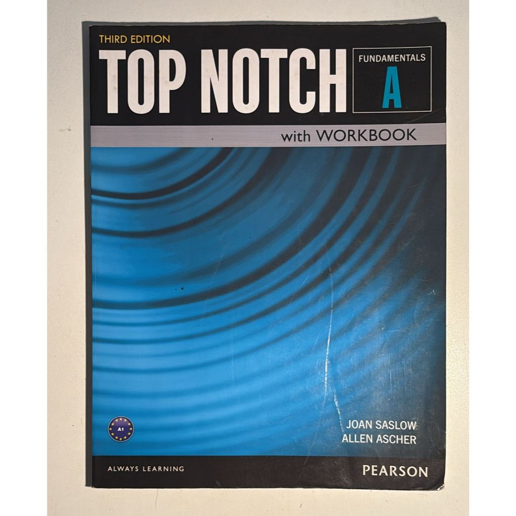 Top Notch Fundamentals A - With Workbook - Joan Saslow em Oferta na Shopee