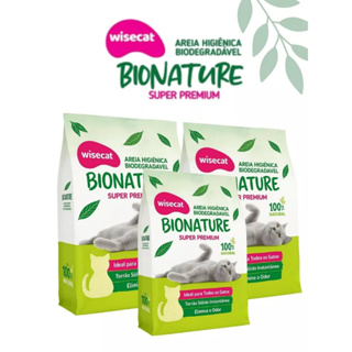 Areia para Gato Bionature grãos Médios | Areia Higiênica Biodegradável de Mandioca | Areia de Gato. em Oferta na Shopee