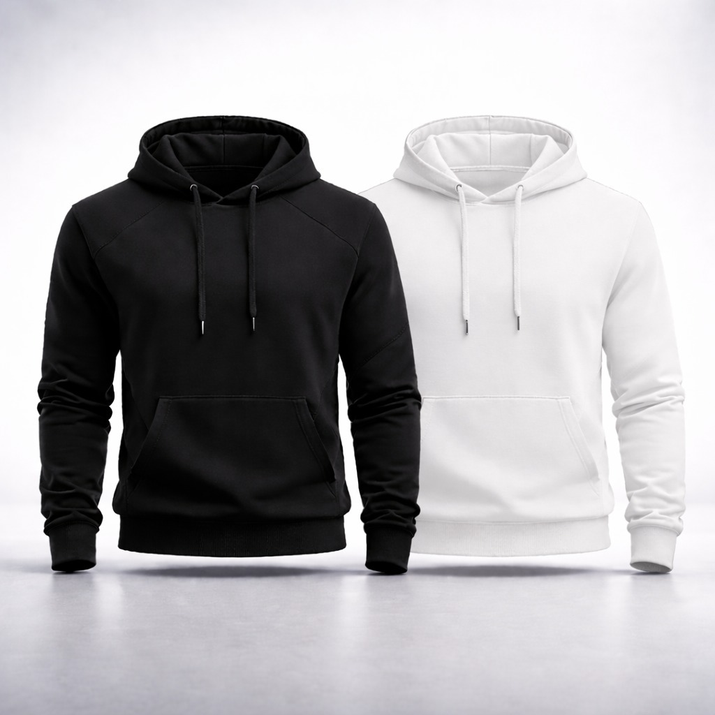 Kit 2 Unidades Moletom Canguru Masculino Forrado Estilo e Proteção para o Frio em Oferta na Shopee