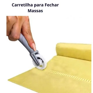 Carretilha Corta E Fecha Massas Pastel Risole Ravioli Profissional Prático Keita-MMB em Oferta na Shopee