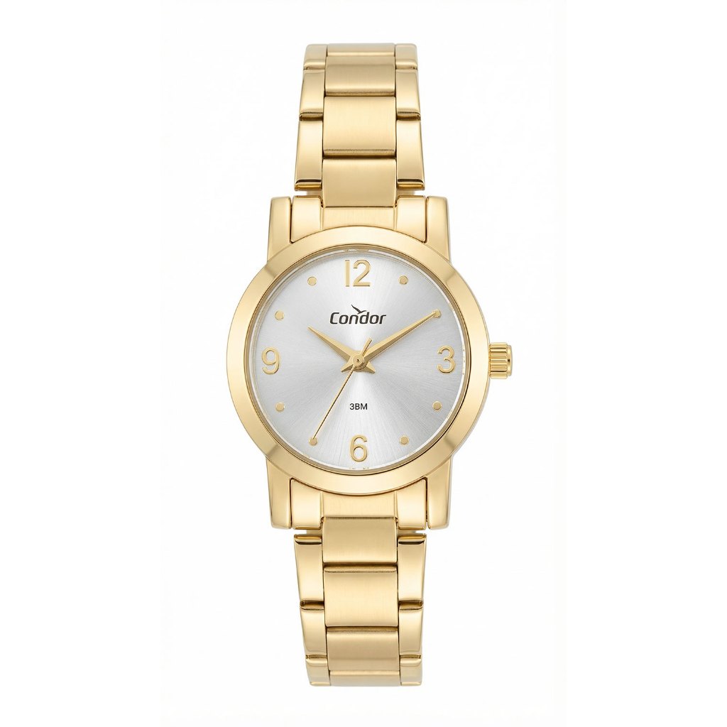 Relógio Condor Feminino Dourado Analógico Co2035npy 4k