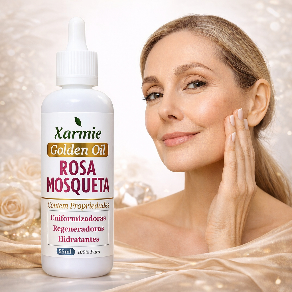 Óleo de Rosa Mosqueta Para Clareamento Rosto e Corpo Puro 55ml Melhor Qualidade em Oferta na Shopee