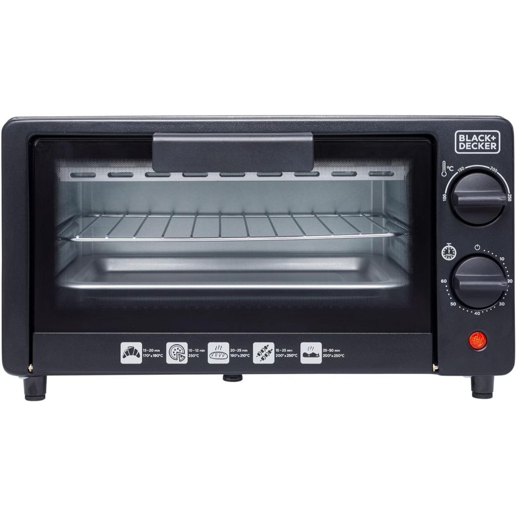 Forno Elétrico Black Decker FT9N 9L Timer 60min Vidro Temperado 250°C - 110V em Oferta na Shopee