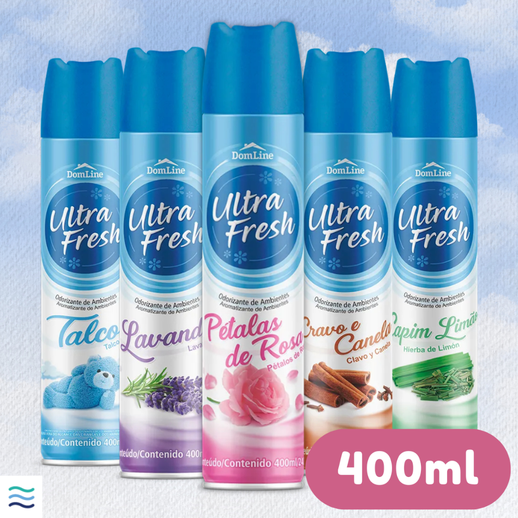 Spray Aromatizador de Ambientes 400ml Odorizante de Ar Perfume Cheirinho em Oferta na Shopee